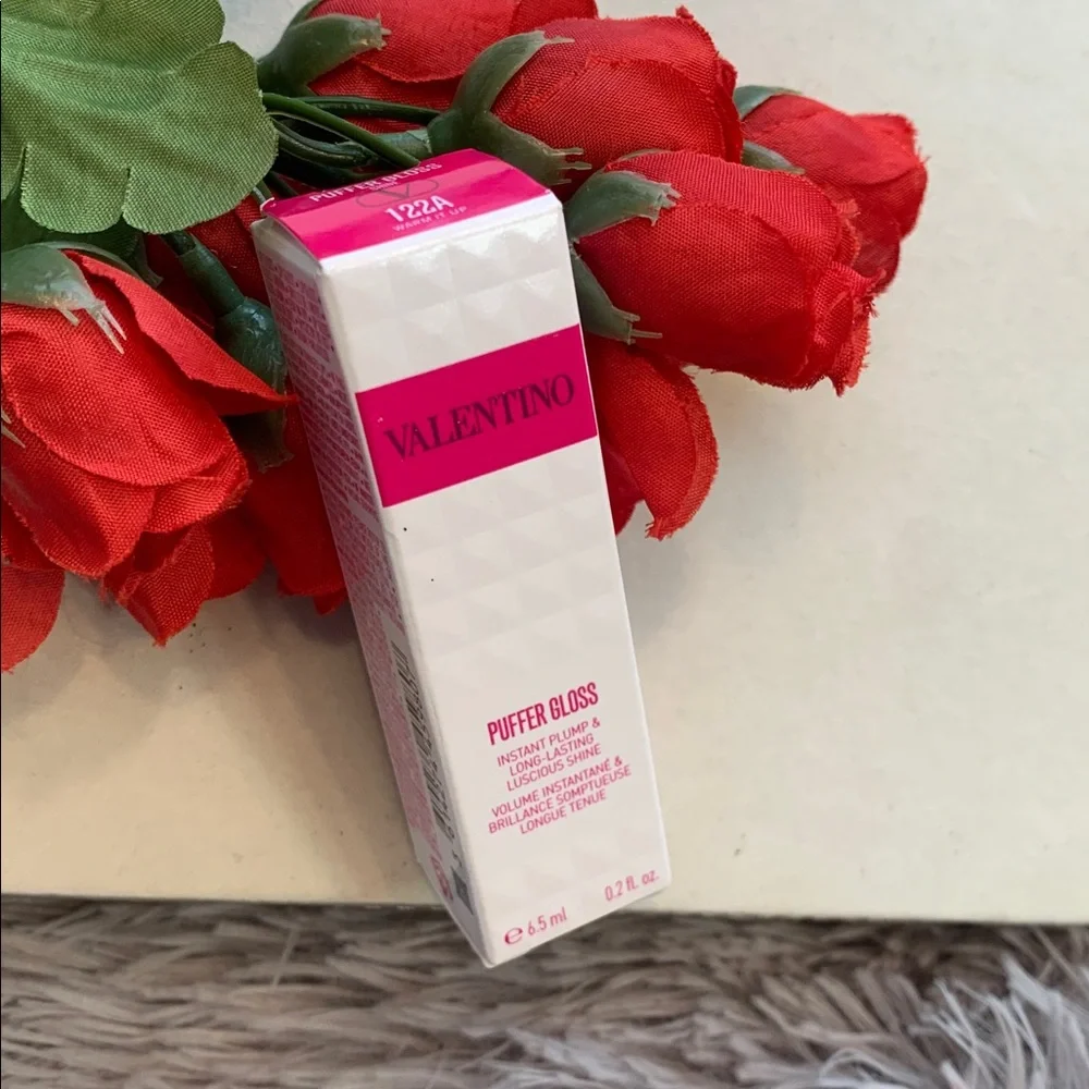 🌹Valentino • “Warm it up” 122A Puffer Gloss • New In Box • High Shine
